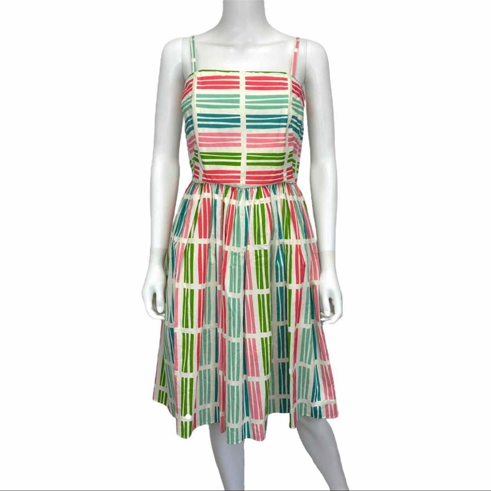 Boden 100% Cotton Striped Sundress